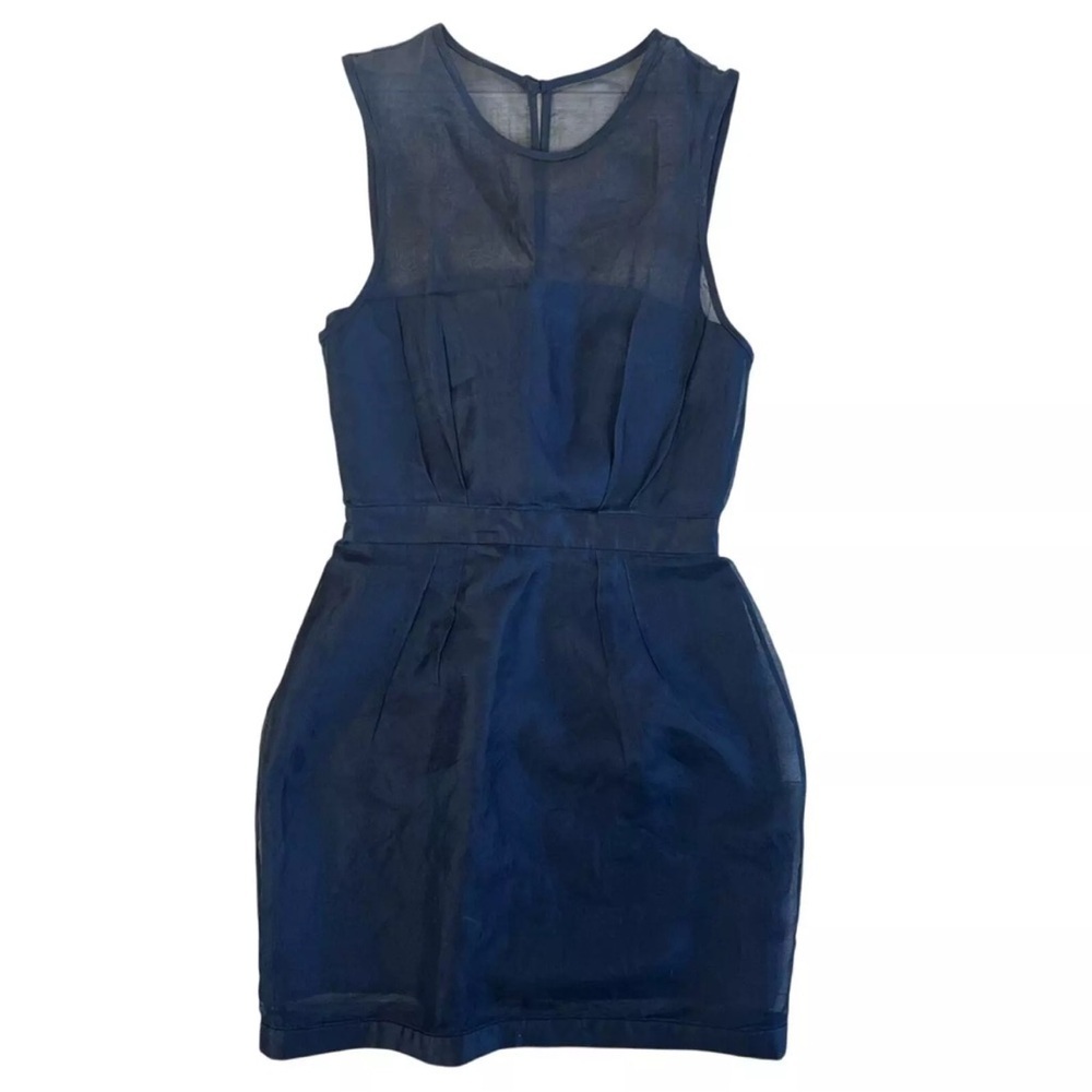 Zimmermann 100% Silk Black Overlay dress